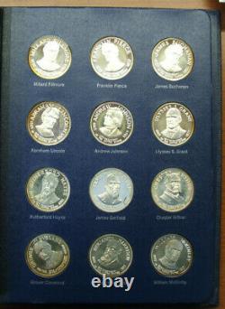 Reduced! Franklin Mint Presidential 36 Sterling Coins(35 Ounces Silver)