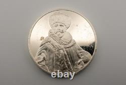 Rembrandt, Portrait of Nicolaes Ruts Franklin Mint, Sterling Round 66.5 grams