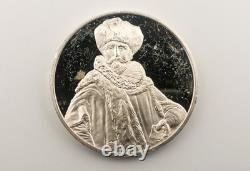 Rembrandt, Portrait of Nicolaes Ruts Franklin Mint, Sterling Round 66.5 grams