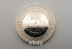 Rembrandt, Portrait of Nicolaes Ruts Franklin Mint, Sterling Round 66.5 grams