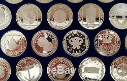 SILVER COINS 925. Coins of the Caribbean 25 PROOF COINS BULLION TREASURE