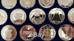 SILVER COINS 925. Coins of the Caribbean 25 PROOF COINS BULLION TREASURE