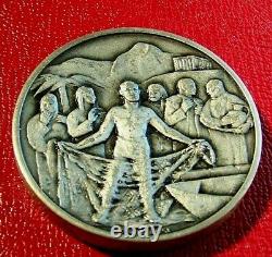 Saint Peter 1972 Medal-Franklin Mint 4.3 Troy oz. 925 Silver-Apostles of Christ
