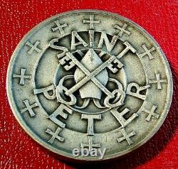 Saint Peter 1972 Medal-Franklin Mint 4.3 Troy oz. 925 Silver-Apostles of Christ