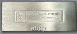 Scarce 10,000 Grain Sterling Silver Bar Franklin Mint