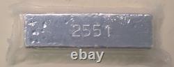 Sealed 4 oz Yeagers Poured Silver. 999 Fine Silver Bar #2551 RARE! (JW917)