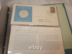 Set Of 5 1977 Sterling Silver Proof 1st Ed. United Nations Commemorative Medals