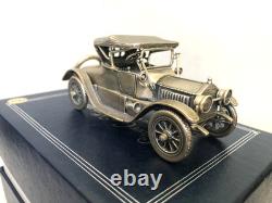 Set of 12 Franklin Mint Highly Detailed Sterling Silver Cars Models, 2,093 grams