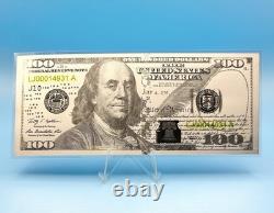 Silver 100$ Bill