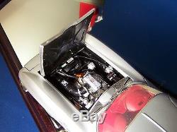 Silver 1963 Chevrolet Corvette Franklin Mint Certified Fiberglass Split Window