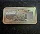 Silver 1971 Augusta Georgia Railroad Bank & Trust Franklin Mint Art Bar-66g B4