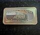 Silver 1971 Augusta Georgia Railroad Bank & Trust Franklin Mint Art Bar-66g B4