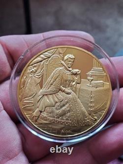 Silver 2 OZ Medal Franklin Mint 100 Greatest Masterpieces Don Carlo O Don Fatale