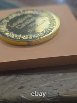 Silver 2 OZ Medal Franklin Mint 100 Greatest Masterpieces LAUGHING CAVALIER