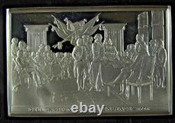 Silver. 925 Bicentennial History #1 Declaration of Independence 750 grains