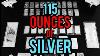 Silver Bullion Bars 115 Ounces Silver Stacking