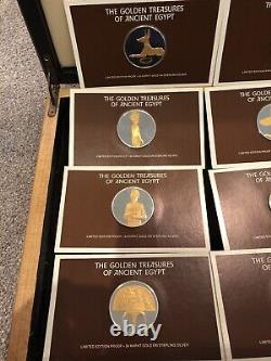 Silver Coins Franklin Mint Egyptian Treasures