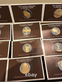 Silver Coins Franklin Mint Egyptian Treasures