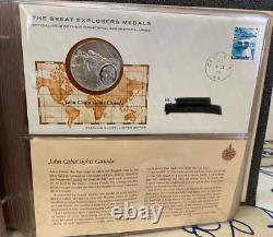 Silver Proof Coins The Great Explorers Medals Volume 1 25 Issues