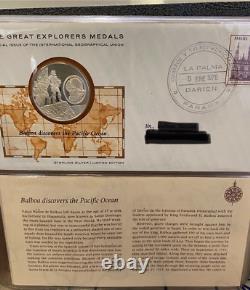 Silver Proof Coins The Great Explorers Medals Volume 1 25 Issues