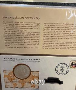 Silver Proof Coins The Great Explorers Medals Volume 1 25 Issues