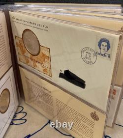 Silver Proof Coins The Great Explorers Medals Volume 1 25 Issues