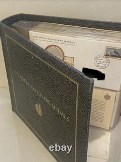 Silver Proof Coins The Great Explorers Medals Volume 2 25 Issues