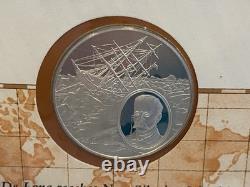 Silver Proof Coins The Great Explorers Medals Volume 2 25 Issues