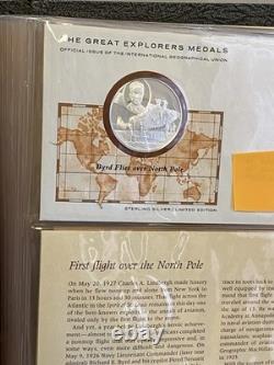 Silver Proof Coins The Great Explorers Medals Volume 2 25 Issues