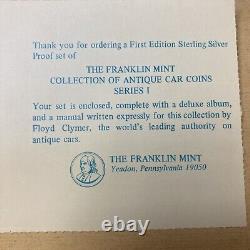 Silver Stackers & Cars Sterling Silver Proof Franklin Mint 1968 Rounds(25)