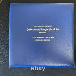 Silver Stackers & Cars Sterling Silver Proof Franklin Mint 1968 Rounds(25)