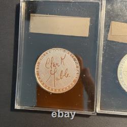 Silver coins Franklin Mint. 1971 Hollywood Stars(2)