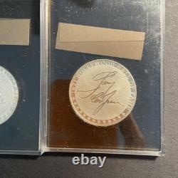 Silver coins Franklin Mint. 1971 Hollywood Stars(2)
