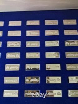 Solid Sterling Silver Franklin Mint Official Classic Car Miniature Collection