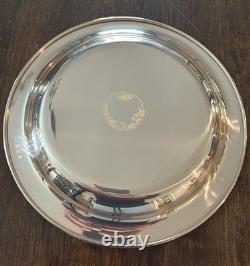 Spencer 1972 Franklin Mint Sterling Silver Mother's Day Plate No Medallion