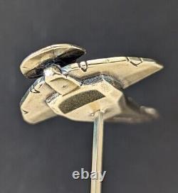 Star Trek Franklin Mint Sterling Silver Starship Galor Class Cardassian Warship