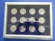 Star Trek Intergalactic Commemorative Silver Coin Collection-franklin Mint