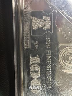 State Silver $100 bill. 999 Fine Silver The Federated Mint Ben Franklin one oz
