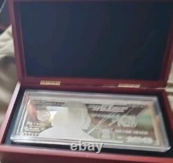 State Silver $100 bill. 999 Fine Silver The Washington Mint Ben Franklin one oz