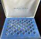 States Of The Union Sterling Silver Mini Coin Set 1969 First Edition 50 Coins