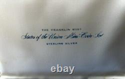States Of The Union Sterling Silver Mini Coin Set 1969 First Edition 50 Coins
