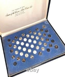 States Of The Union Sterling Silver Mini Coin Set 1969 First Edition 50 Coins