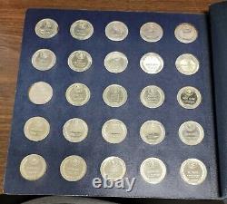 States of the Union Series Comm. 50 Sterling Silver Medal Set Limited Edition