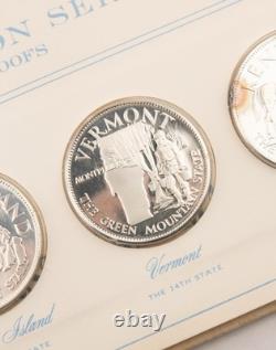 States of the Union Series Group 3 Sterling Silver Proofs Franklin Mint 633b