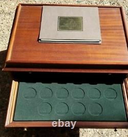 Sterling 925 Silver Gold Coins 100 Greatest Masterpiece Franklin Mint collection