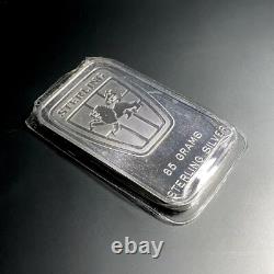 Sterling Auto 825 S Sales Promo- 85 Gram 925 Silver Vintage Art Bar BS352