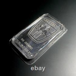 Sterling Auto 825 S Sales Promo- 85 Gram 925 Silver Vintage Art Bar BS352