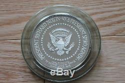 Sterling Silver 1973 Inaugural Proof Medal Nixon Agnew Franklin Mint