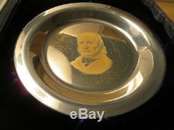 Sterling Silver. 925 1973 John Quincy Adams US President Solid 197.3 grams #'d