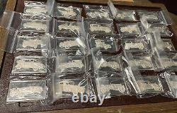 Sterling Silver Centennial Car Ingot Collection Set Minted By The Franklin Mint